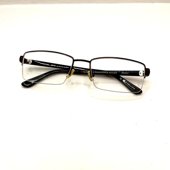 Colours by Alexander Julian Eyeglasses Adderly Frames Only Brown 55-18-140 - Picture 2 of 6